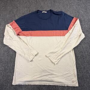 Marine Layer Men's Long Sleeve Colorblock Shirt Medium #1216